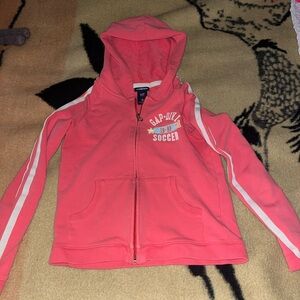 Gap kids size kids 12 pink cropped hoodie